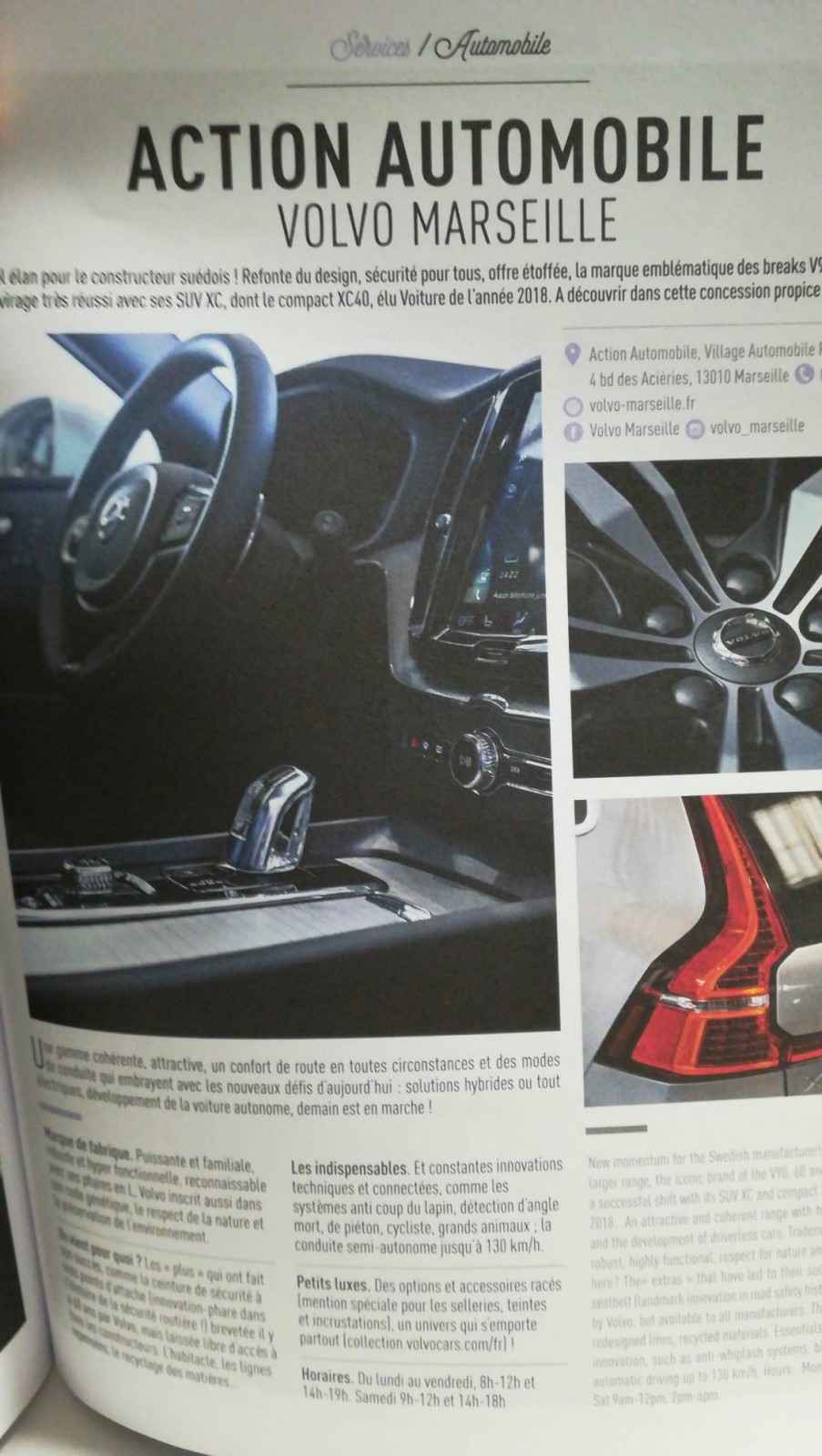 vente de véhicule Volvo action automobile Volvo marseille 13010