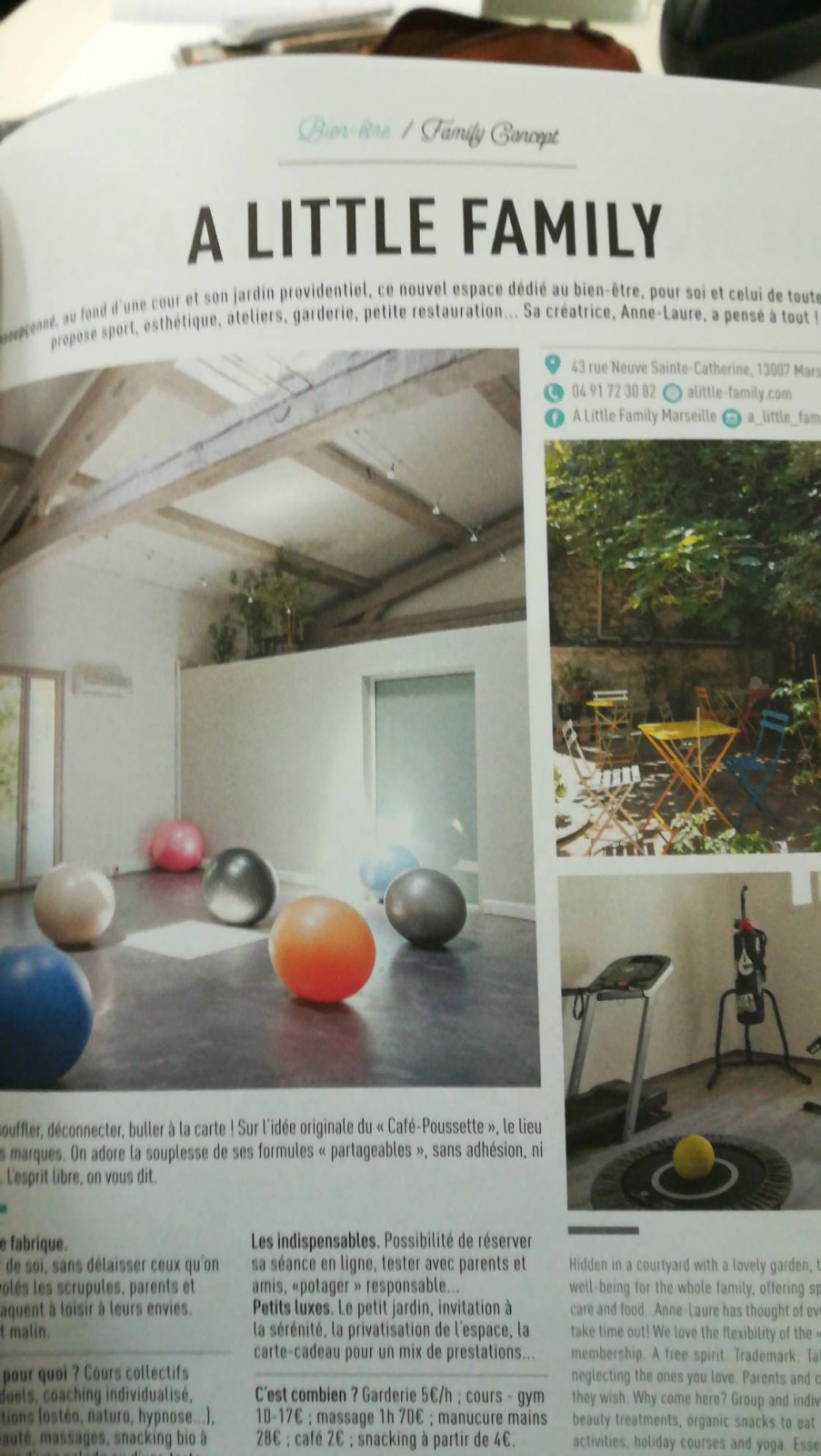 family concept Marseille 13007 little family