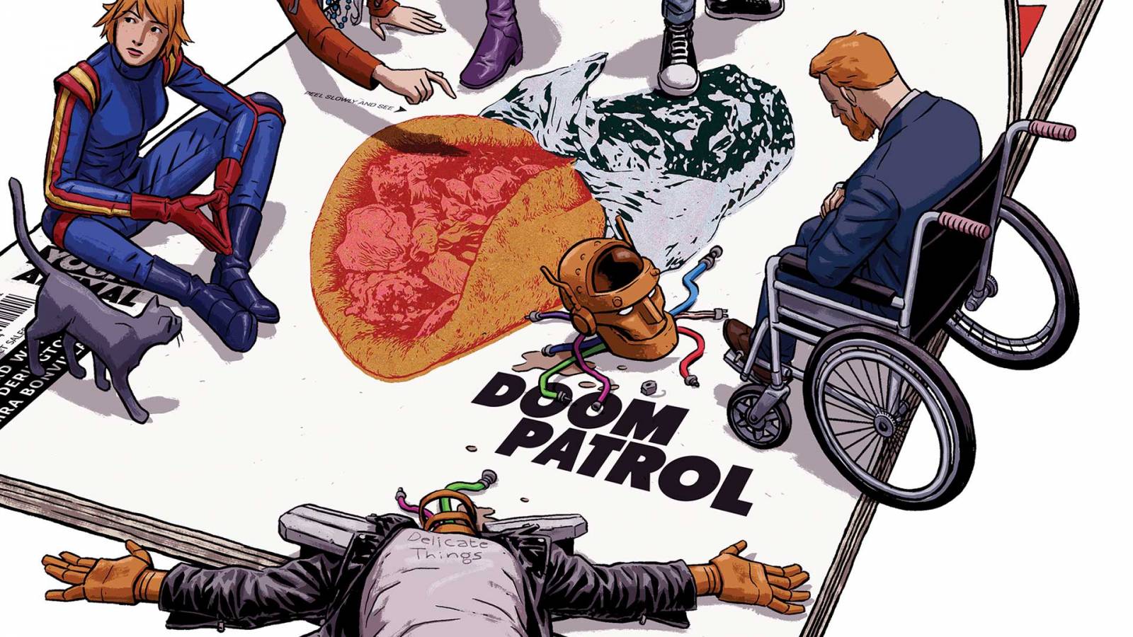 Regardez Doom Patrol une série de l'univers DC Comics