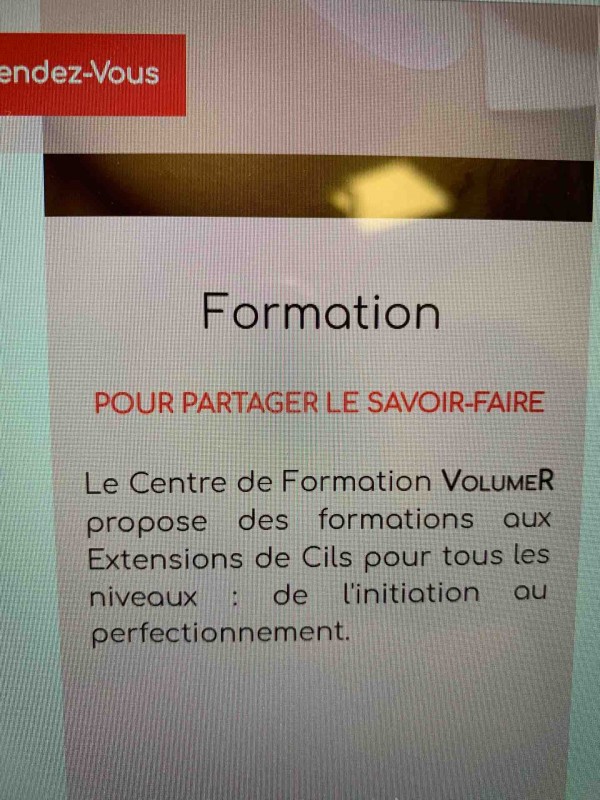 Faire une formation pour la pose d’extension de cils tout niveaux à Talence proche de bordeaux  Talence proche de Bordeaux Volumer
