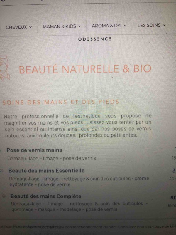 Faire un soin des mains et un soin des pieds dans un institut de beauté à bordeaux centre ville gambetta