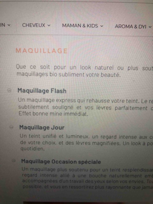 Se faire maquiller avec des produits bio par un professionnel dans un institut de beauté à bordeaux centre ville gambetta