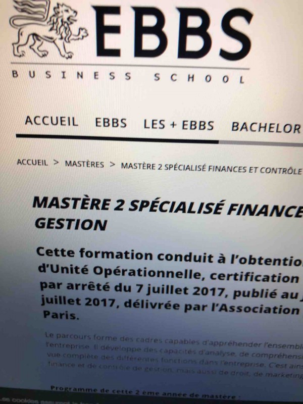 Obtenir un mastère 2 spécialisé en finances et contrôle de gestion à bordeaux centre ville