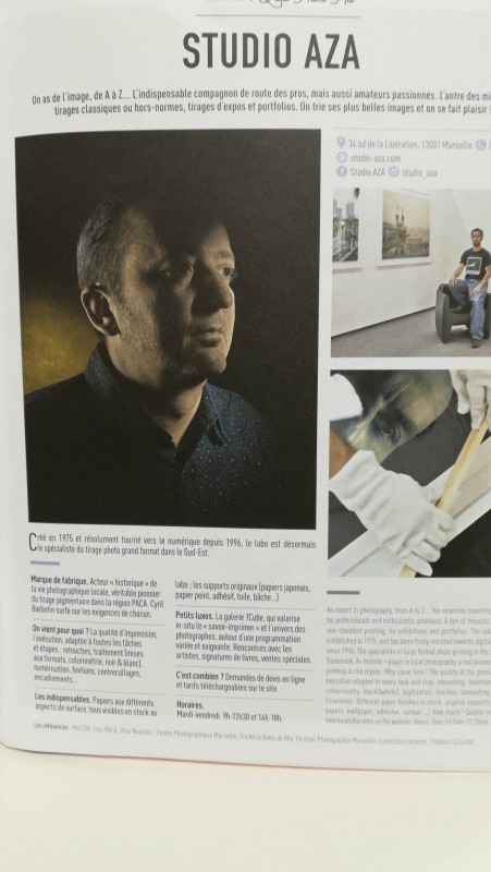 labo photo pro 13001 Marseille studio AzA