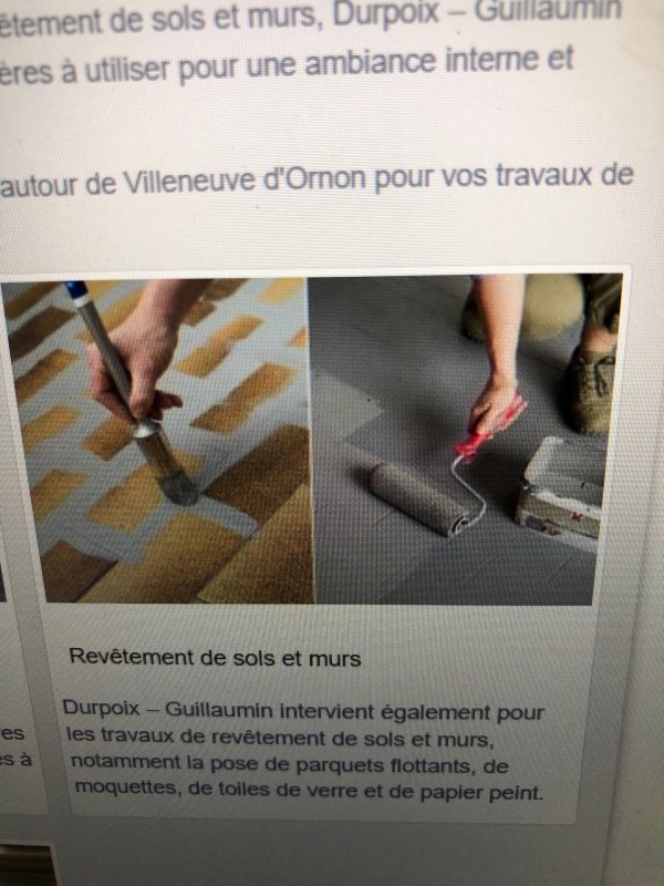 Trouver un peintre pour revêtements de sol et peinture de carrelage dans une salle de bain à Bordeaux