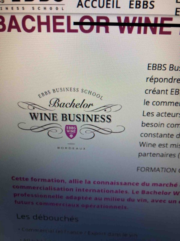 Effectuer une formation qualifiante niveau Il dans le commerce du vin à bordeaux centre