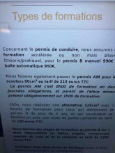 Passer son permis AM pour les scooter 50 cm³ pas cher à Bordeaux