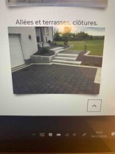 entreprise de menuiserie pour création d’une allée et d’une terrasse à Eysines Eysines MF CONSTRUCTION